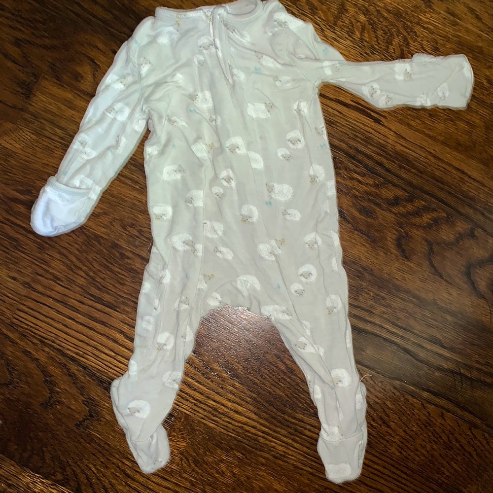 Sheep footie PJs